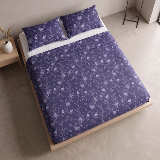 Blue Mirage Bed Sheet Set