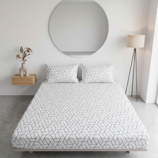 Abstract Motion Fitted Sheet Set