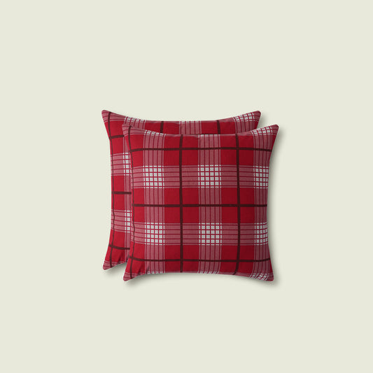 Elowen Check Cushion Covers (Pack of 2)