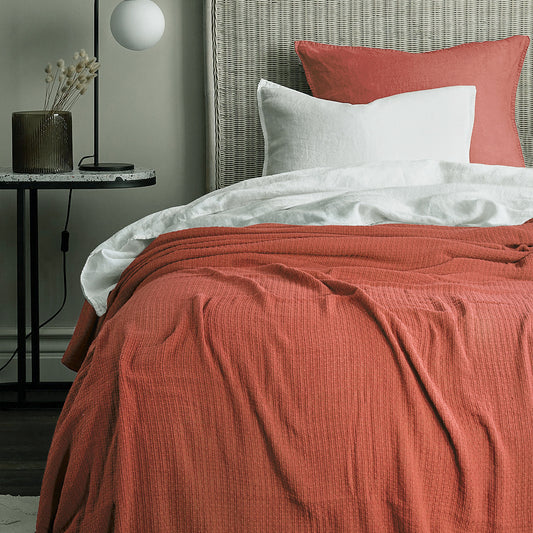 Rust Blanket/Throw